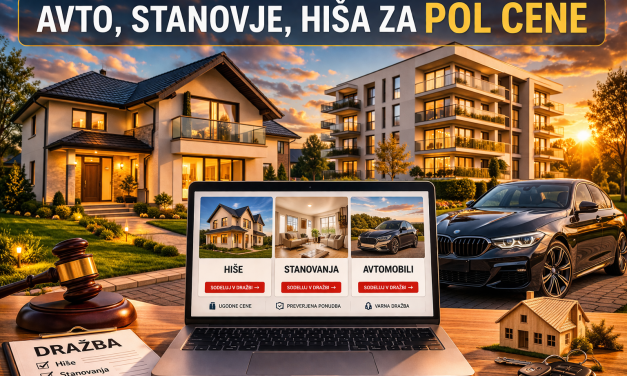 Kako lahko upokojenec prihrani ali celo zasluži s pomočjo portala Dražbe AI